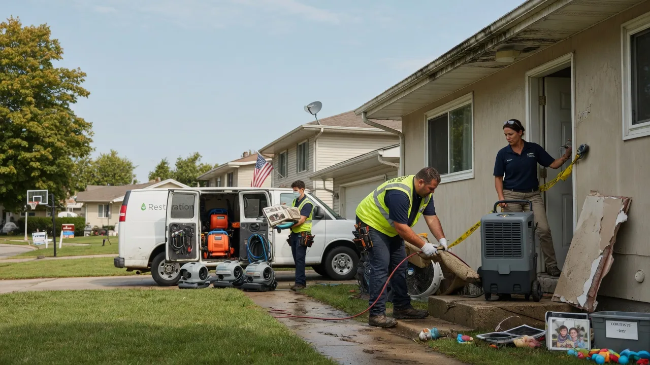 Water Damage Restoration in Saxonburg, PA near me